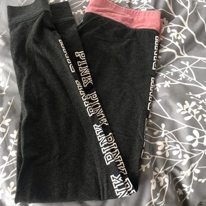 Victoria’s Secret pink yoga leggings